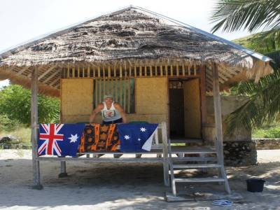 Notre maison à Seraya Island