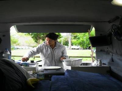 vu de l'interieur vers l'exterieur