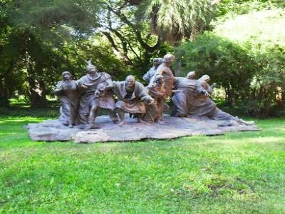 sculpture representant une soulerie