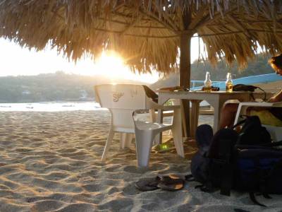 Petite bière au coucher a Puerto Angel