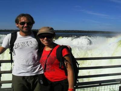 nous a Iguazu!!!!!!!!