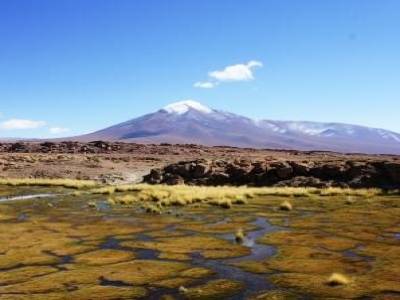 Trip Uyuni, volcan en activite