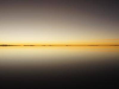 Lever de soleil, salar d´uyuni