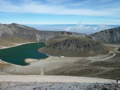 Vue de l intérieurdu Nevado de Toluca