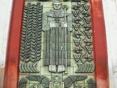 une fresque christianno-indienne