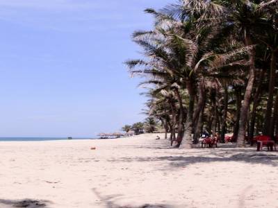 La plage d'Hoi an 