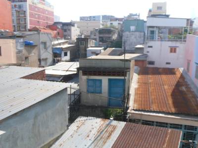 vue de notre guesthouse, Ho Chi Minh