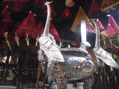 temple chinois, chinatown, ho chi minh