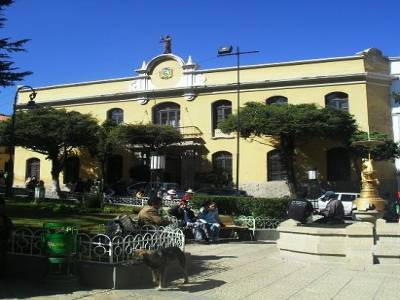 la place principale de potosi
