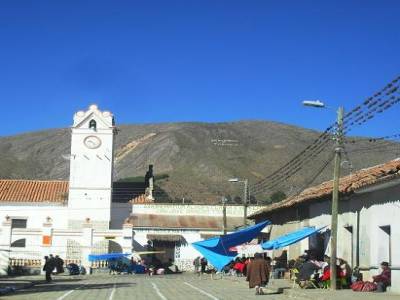 Vue sur la montagne de Tarabucco