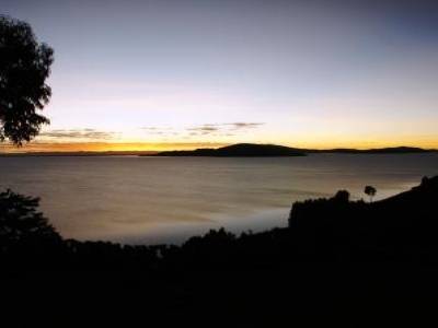 Coucher de soleil sur Taquile