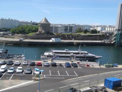 Brest le Port Pont de la Recouvrance