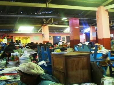 le fameux "comedor popular"