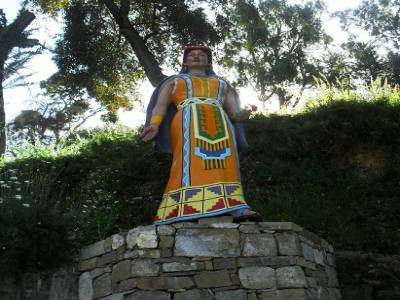 statue dúne femme incas