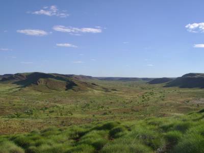 L' ''Outback'' entre Port Hedland et le Karijini National Park, le 23/04/2011.