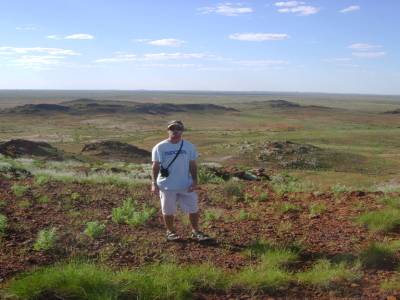 L' ''Outback'' entre Port Hedland et le Karijini National Park, le 23/04/2011.