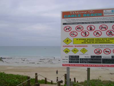 Cable Beach, le 15/05/2011.