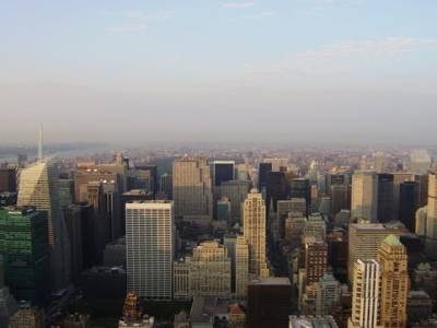 Vue sur l'Uptown depuis l'ESB