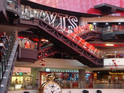 Vue dans Melbourne Central