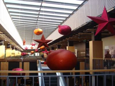 Petite déco de Noël dans Melbourne Central