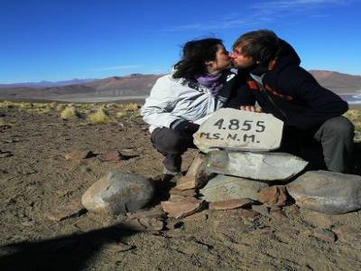 Et voila partiquement a 5000m... mais ca n entame pas notre amour!!