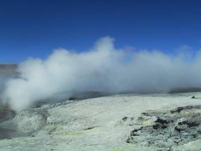 Les geysers sol de mañana