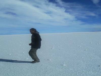 Moon walk ds le salar