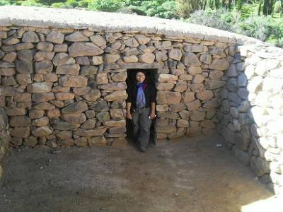 dans cette forteresse (Pucara en quechua) les gens etaient tres petits