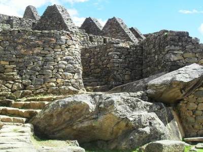 Le Machu Pichu et ses ruines...