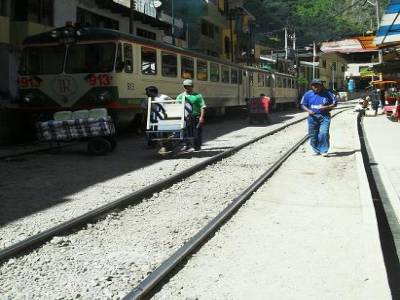 Aguas calientes, ou la ville-gare