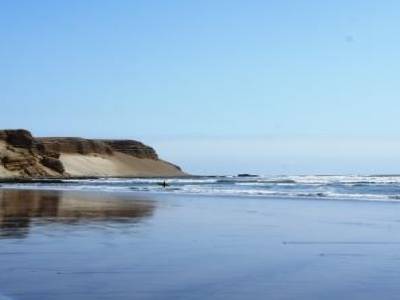 La plage de Puerto Chicama, mythique pour tous les surfeurs
