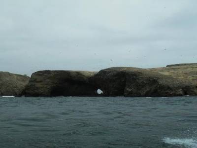 les iles ballestas, ce sont plusieurs iles et ilots, magnifiques, non habites par les hommes, Il y regne un climat pas tres accueillant, car on est la en plein milieu du courant de Humboldt...
