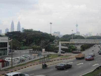 Route vers Lake Titiwangsa