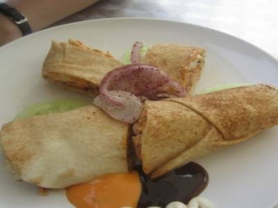 Déjeuner chez D'Arab Café sur le lac
