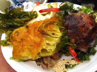 plat de couy ( cochon d`inde)