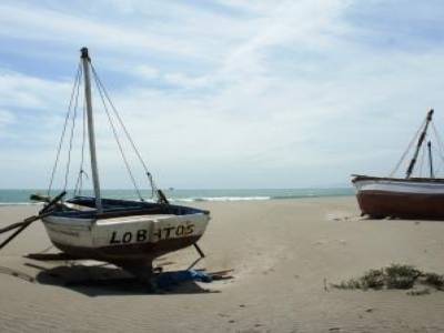 Lobitos, plage de los Muelles, une vague tres rapide!!