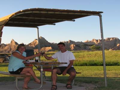 Camping Badlands