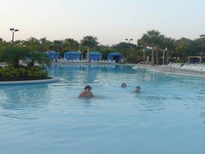 La piscine d'Orange Lake