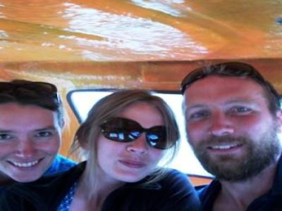 Dans une mototaxi