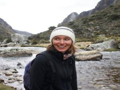 Celine, lors du trek
