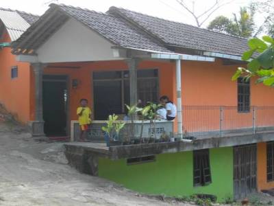 village autour de Borodubur