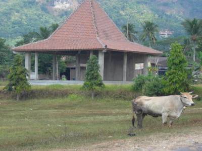 village autour de Borodubur