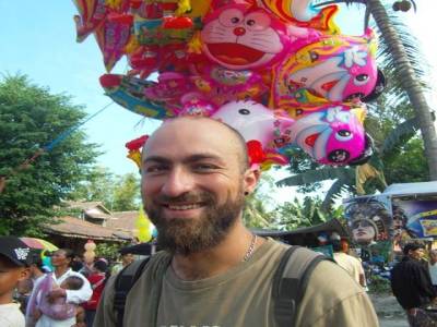 Fête dans un village
