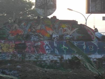 graff dans les rues de Jodja