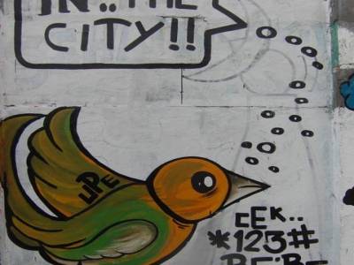 graff dans les rues de Jodja