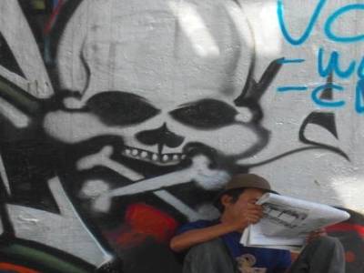 graff dans les rues de Jodja