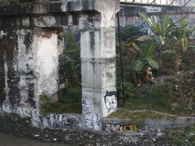 graff dans les rues de Jodja