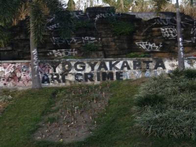 graff dans les rues de Jodja