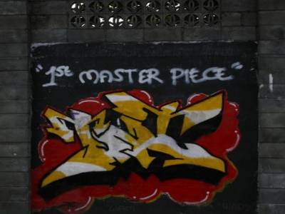 graff dans les rues de Jodja
