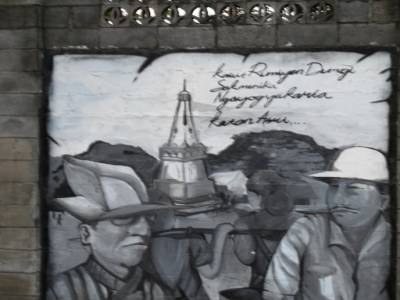 graff dans les rues de Jodja